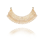 Necklace Set with Kadas and Tikka (Chokar Style)